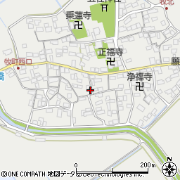 滋賀県近江八幡市牧町940周辺の地図