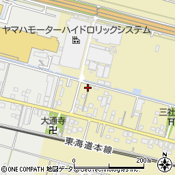 静岡県沼津市原一本松周辺の地図