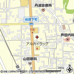 兵庫県丹波市柏原町柏原1474周辺の地図