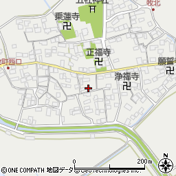 滋賀県近江八幡市牧町993周辺の地図