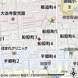 愛知県名古屋市瑞穂区船原町4丁目7周辺の地図