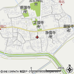 滋賀県近江八幡市牧町991周辺の地図