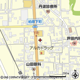 兵庫県丹波市柏原町柏原1477-4周辺の地図