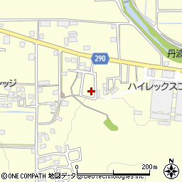 兵庫県丹波市柏原町柏原1740-27周辺の地図