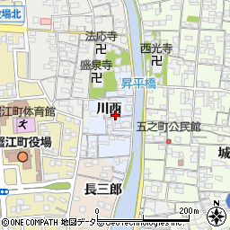 愛知県蟹江町（海部郡）蟹江本町周辺の地図
