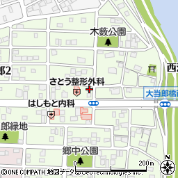 愛知県名古屋市中川区大当郎1丁目1301周辺の地図
