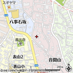 愛知県名古屋市天白区音聞山925周辺の地図