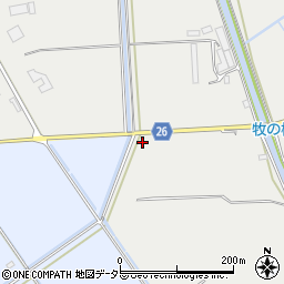 滋賀県近江八幡市牧町2349周辺の地図