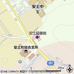 滋賀県近江八幡市安土町上豊浦1周辺の地図