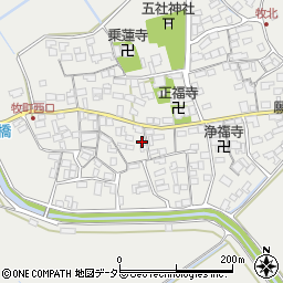 滋賀県近江八幡市牧町941周辺の地図