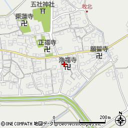 滋賀県近江八幡市牧町726周辺の地図