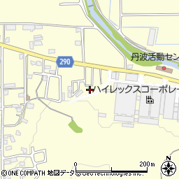 兵庫県丹波市柏原町柏原1735周辺の地図