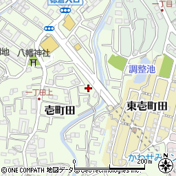 静岡県三島市壱町田周辺の地図