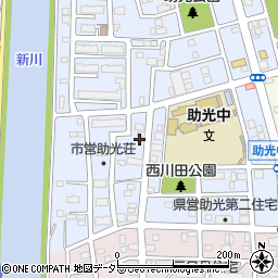 愛知県名古屋市中川区助光3丁目1005周辺の地図