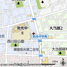 愛知県名古屋市中川区助光3丁目113周辺の地図