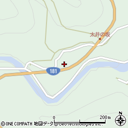 岡山県真庭市田口1407周辺の地図