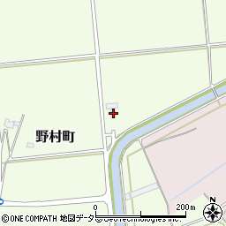 滋賀県近江八幡市野村町1706周辺の地図