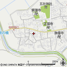 滋賀県近江八幡市牧町920-2周辺の地図