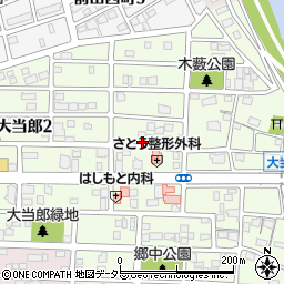 愛知県名古屋市中川区大当郎1丁目1207周辺の地図