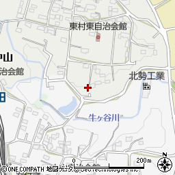 三重県いなべ市北勢町東村566周辺の地図