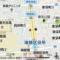 水谷畳店周辺の地図