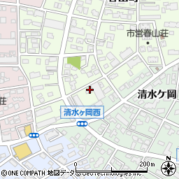 愛知県名古屋市瑞穂区春山町17周辺の地図
