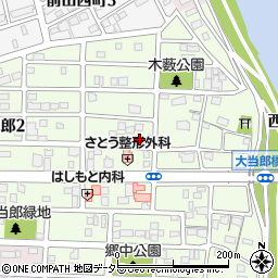 愛知県名古屋市中川区大当郎1丁目1203周辺の地図
