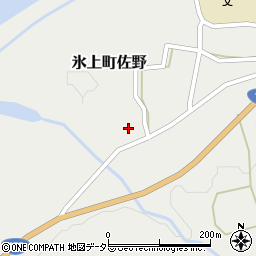 兵庫県丹波市氷上町佐野341-2周辺の地図