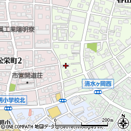 愛知県名古屋市瑞穂区春山町23周辺の地図