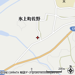 兵庫県丹波市氷上町佐野344周辺の地図