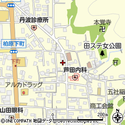兵庫県丹波市柏原町柏原325周辺の地図