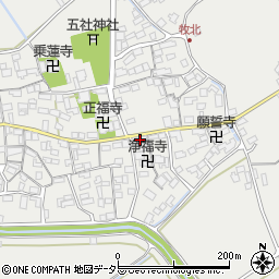 滋賀県近江八幡市牧町728周辺の地図