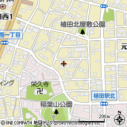 愛知県名古屋市天白区元植田3丁目1803周辺の地図