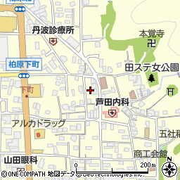 兵庫県丹波市柏原町柏原319周辺の地図