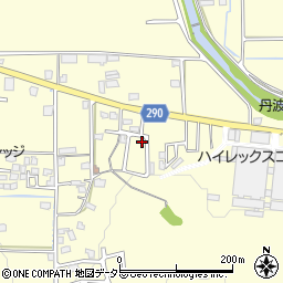 兵庫県丹波市柏原町柏原1740-19周辺の地図