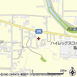 兵庫県丹波市柏原町柏原1740-1周辺の地図