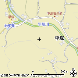 千葉県鴨川市平塚周辺の地図