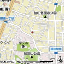 愛知県名古屋市天白区元植田3丁目1801-2周辺の地図