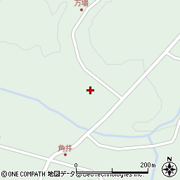 角井簡易郵便局周辺の地図