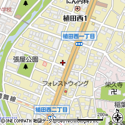 岐阜信用金庫植田支店周辺の地図