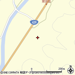 岡山県美作市東吉田69周辺の地図