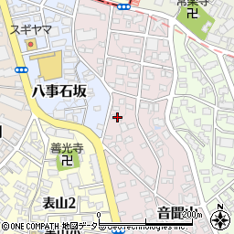 愛知県名古屋市天白区音聞山905周辺の地図