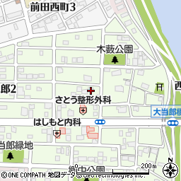 愛知県名古屋市中川区大当郎1丁目1218周辺の地図