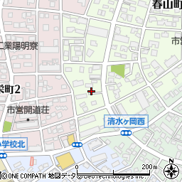 愛知県名古屋市瑞穂区春山町19-20周辺の地図