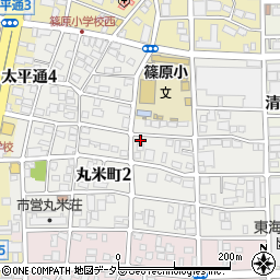 愛知県名古屋市中川区丸米町周辺の地図
