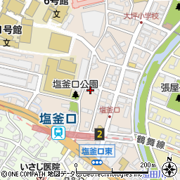 ハイツ浅井周辺の地図