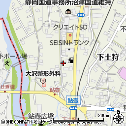 静岡県駿東郡長泉町下土狩1049-35周辺の地図