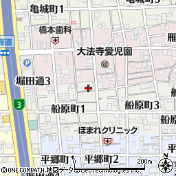 愛知県名古屋市瑞穂区船原町2丁目1周辺の地図