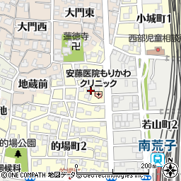 愛知県名古屋市中川区的場町1丁目35周辺の地図