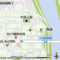 愛知県名古屋市中川区大当郎1丁目1005周辺の地図
